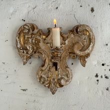 Load image into Gallery viewer, Early 19th Century Italian Candle Appliqué