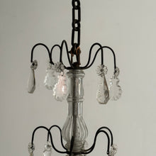 Load image into Gallery viewer, Late 19th Century French 3-Arm Candle Chandelier