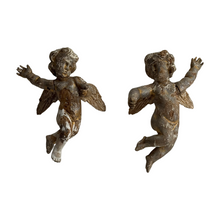 Load image into Gallery viewer, Pair Of Late 18th Century French Wooden Putti