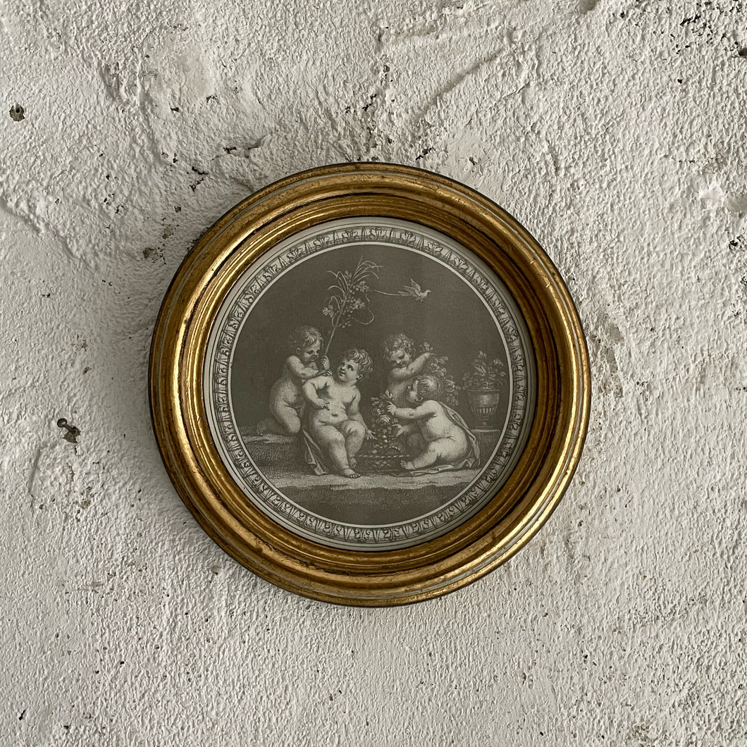 20th Century Italian Giltwood Picture