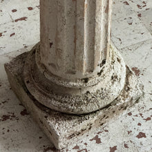Load image into Gallery viewer, Antique French Fluted Plaster Pedestal Column