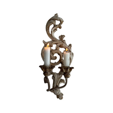 Load image into Gallery viewer, Late 19th Century French Candle Appliqué