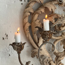 Load image into Gallery viewer, Late 19th Century French Candle Appliqué