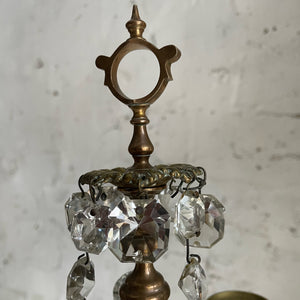 Late 19th Century French Brass Candelabra
