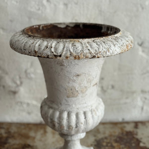 19th Century French Cast Iron Urn