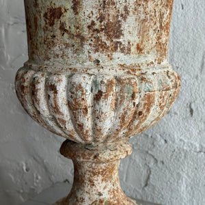 Early 19th Century French Cast Iron Urn
