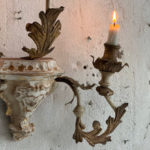 Load image into Gallery viewer, Late 19th Century French Candle Appliqué