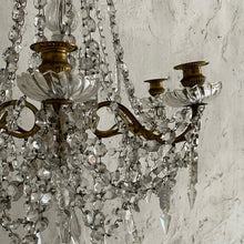 Load image into Gallery viewer, 19th Century French 6-Arm Candle Chandelier