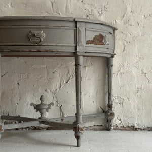 19th Century Italian Demi Lune Console