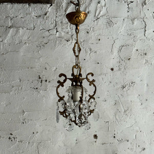 Late 19th Century French Cage Chandelier