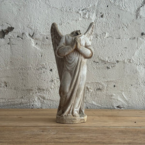 Early 19th Century French Wooden Angel