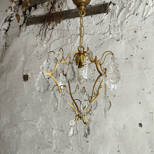 Late 19th Century French Cage Chandelier