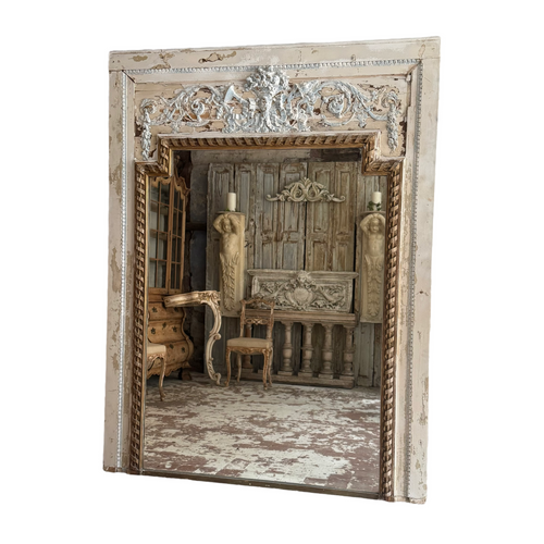 Early 19th Century French Trumeau Mirror