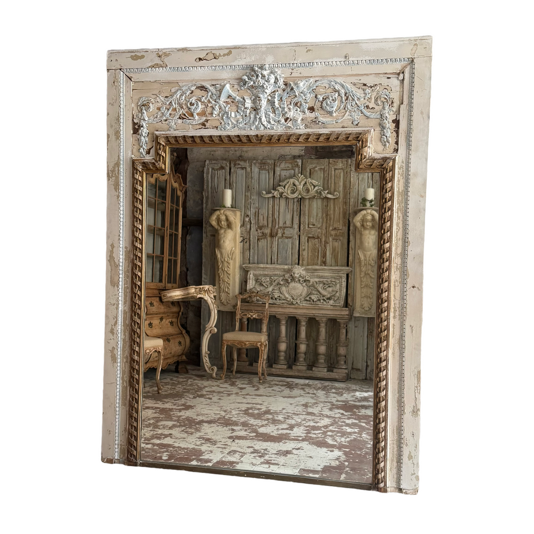 Early 19th Century French Trumeau Mirror