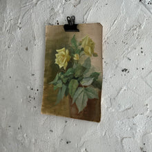 Load image into Gallery viewer, Vintage French Floral Study, Oil on Paper