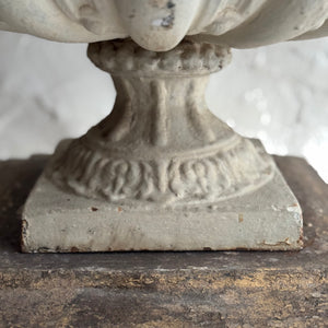 19th Century French Cast Iron Urn