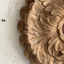 Load image into Gallery viewer, Late 19th Century French Wooden Ceiling Rose