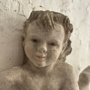 19th Century French Papier-mâché Putti