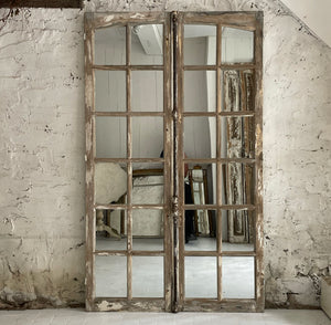 Set Of Early 19th Century French Mirrored Windows
