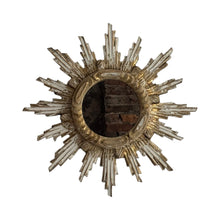 Load image into Gallery viewer, Late 19th Century French Sunburst Mirror
