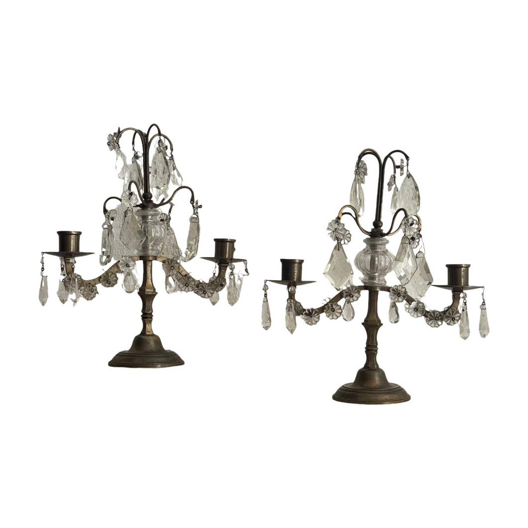 Pair Of Late 19th Century French Candle Girandoles