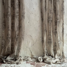 Load image into Gallery viewer, French Style Floral Tab Top Curtain Panel