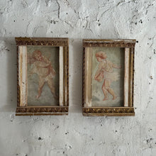 Load image into Gallery viewer, Pair Of Early 19th Century French Putti Paintings On Canvas