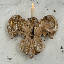 Load image into Gallery viewer, Early 19th Century Italian Candle Appliqué