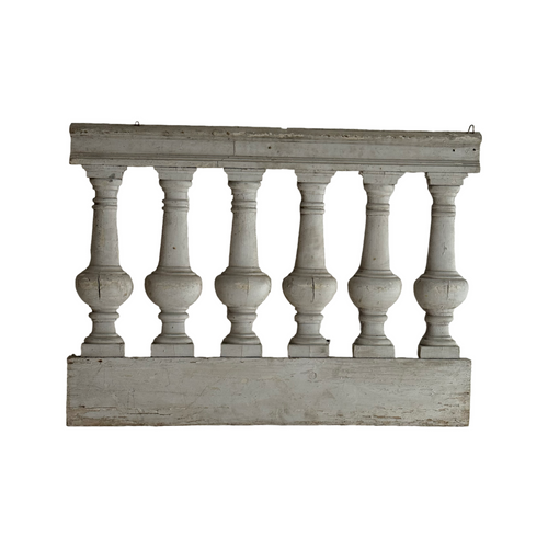 Early 19th Century French Wooden Balustrades