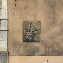 Load image into Gallery viewer, 19th Century Attributed to Edmond van Coppenolle (1846–1914) – Blossom in a Blue Faience Vase, Oil on Canvas