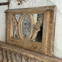 Load image into Gallery viewer, Early 19th Century French Carved Boiserie Mirror