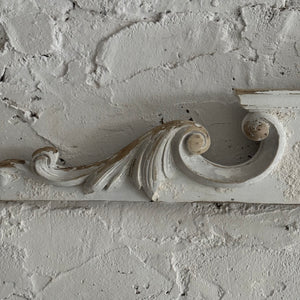 Late 19th Century French Wooden Pediment