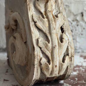 Late 18th Century Italian Wooden Corbel