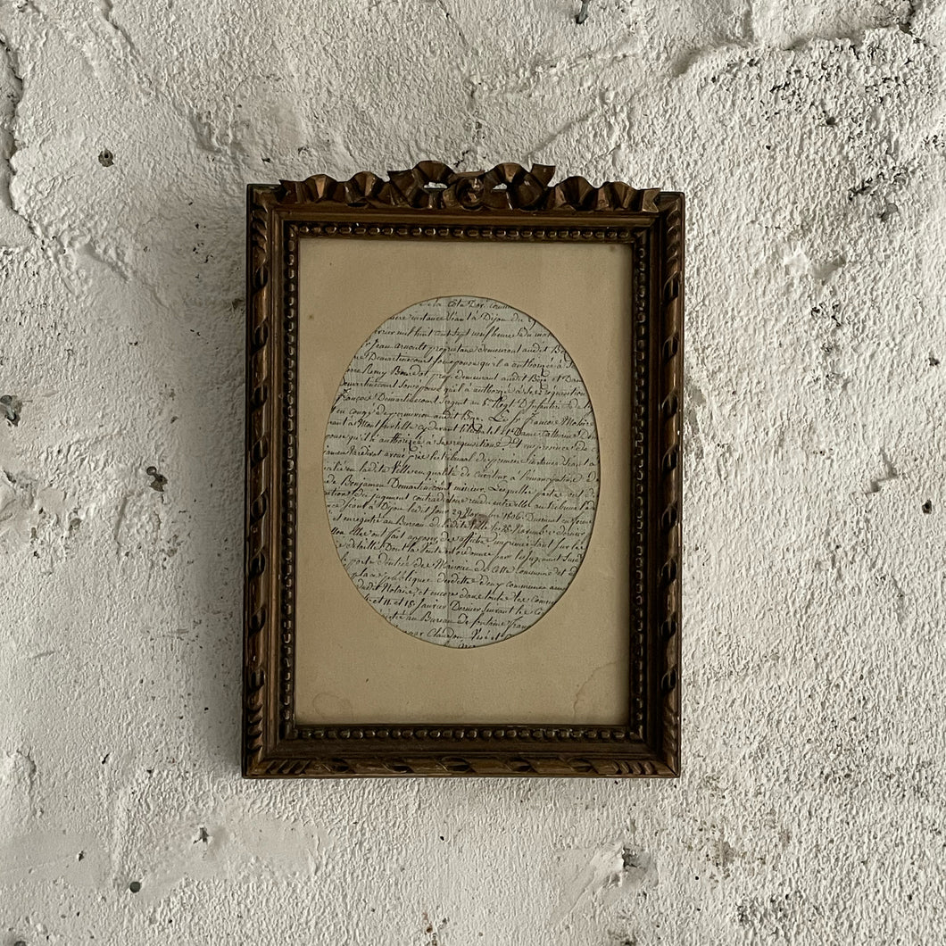 Late 19th Century French Picture Frame