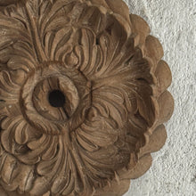 Load image into Gallery viewer, Late 19th Century French Wooden Ceiling Rose