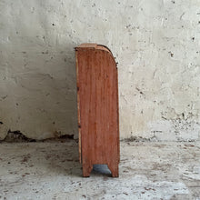 Load image into Gallery viewer, 19th Century French Painted Pine Tambour Bread Cupboard