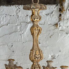 Load image into Gallery viewer, Late 19th Century Italian Candle Chandelier