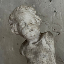 Load image into Gallery viewer, Late 19th Century French Plaster Putti Statue