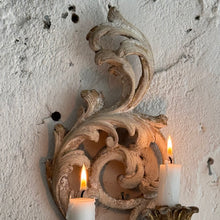 Load image into Gallery viewer, Late 19th Century French Candle Appliqué