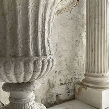Load image into Gallery viewer, 19th Century Cast Iron Urn On Plinth