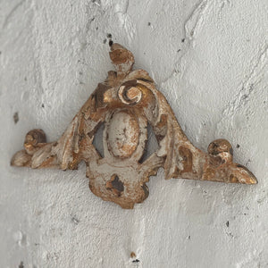 Late 18th Century French Carved Pediment