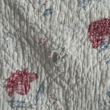 Load image into Gallery viewer, 19th Century French Hand-Quilted Floral Boutis Quilt