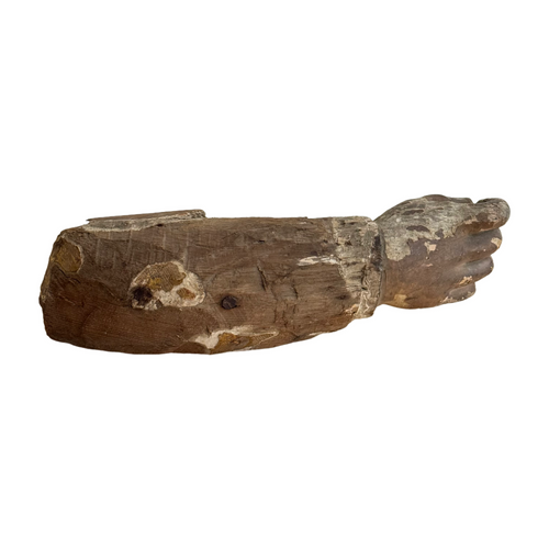 Late 18th Century French Wooden Santos Arm