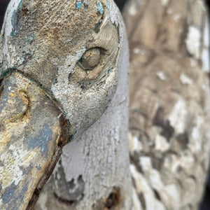 19th Century French Wooden Goose