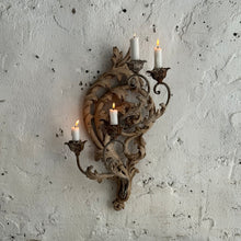 Load image into Gallery viewer, Late 19th Century French Candle Appliqué