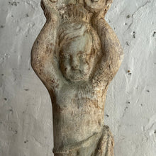 Load image into Gallery viewer, Early 19th Century French Wooden Putti Statue