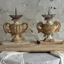 Load image into Gallery viewer, Pair Of Early 19th Century Italian Candlesticks