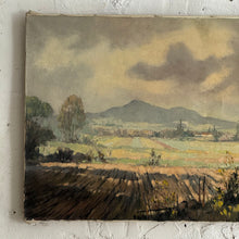 Load image into Gallery viewer, Mid-Century French Provençal Landscape By J. Morel, Oil On Canvas, Circa 1940