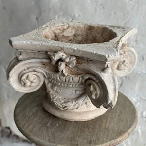 Late 19th Century French Plaster Capital