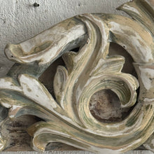 Load image into Gallery viewer, Early 19th Century French Carved Acanthus Scroll Pediment